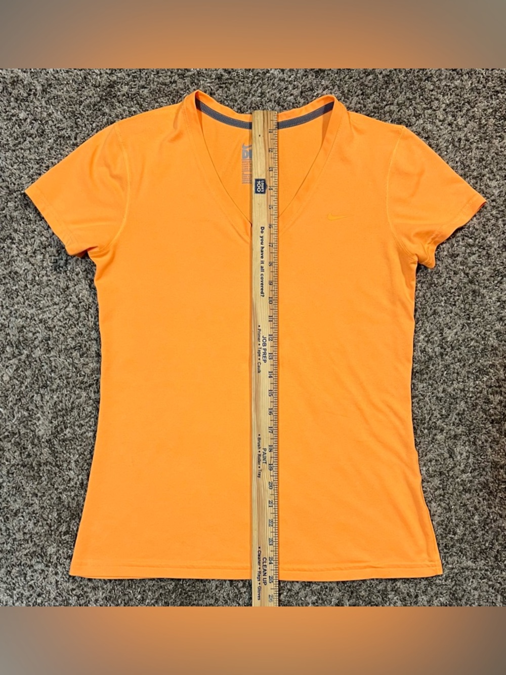Nike Women's Dri-Fit Short Sleeve Regular Fit V-Neck Active Shirt! Size Medium. - Picture 6 of 7